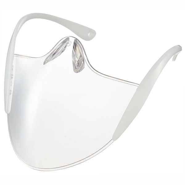 透明プラスチック マウスガード U字型 マウスシールド フェイスシールド 裸仕様 6P セット 透明 日本製
