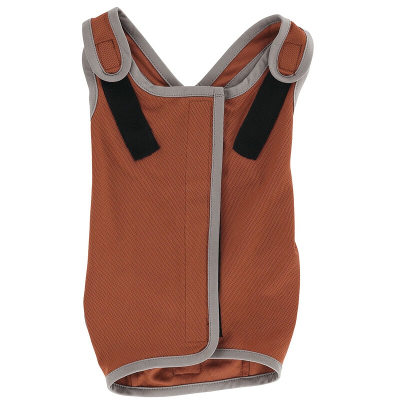 メール便対象品】ペット用 術後服 犬 女の子用 4号 ブラウン 大阪公立