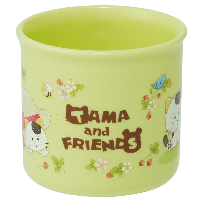 抗菌食洗機対応プラコップ 200ml タマ＆フレンズ／KE4AAG_4973307634598