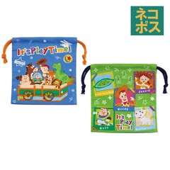FEILER トイ・ストーリー 巾着袋 マチ付き 巾着 2枚組 セット 袋 小物入れ 子供 KB64WN