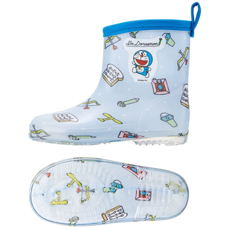 レインブーツ 16cm ドラえもん ラインデザイン／RIBT16_4973307639135