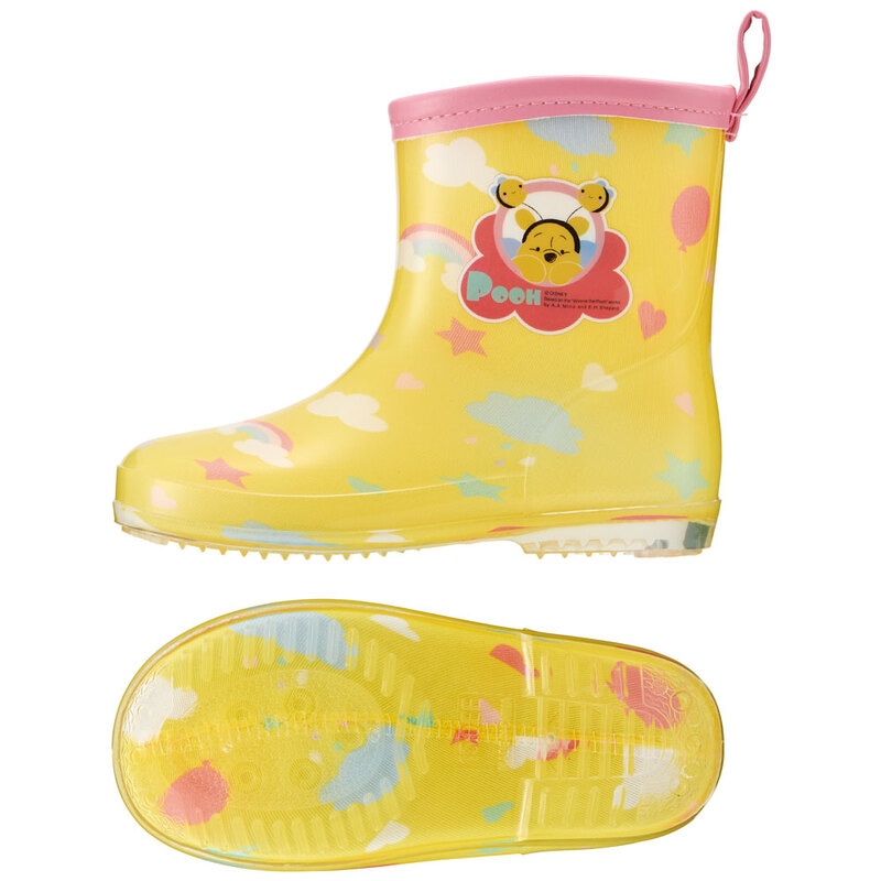 レインブーツ 15cm くまのプーさん／RIBT15_4973307646058／スケーター