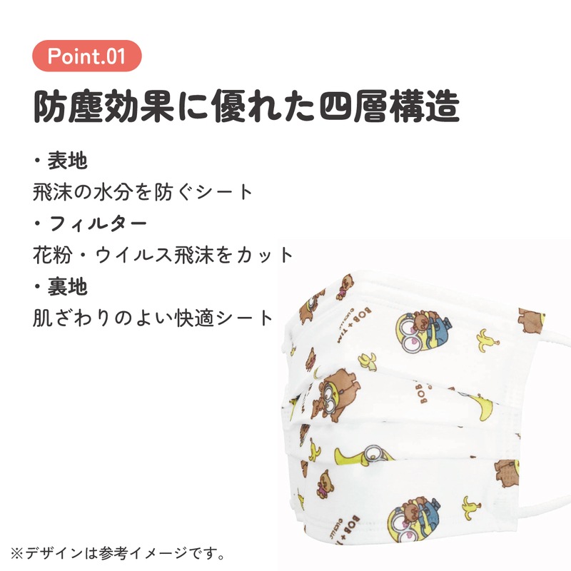 99% カット マスク カラー 血色 不織布 大人 用 プリーツマスク 10枚