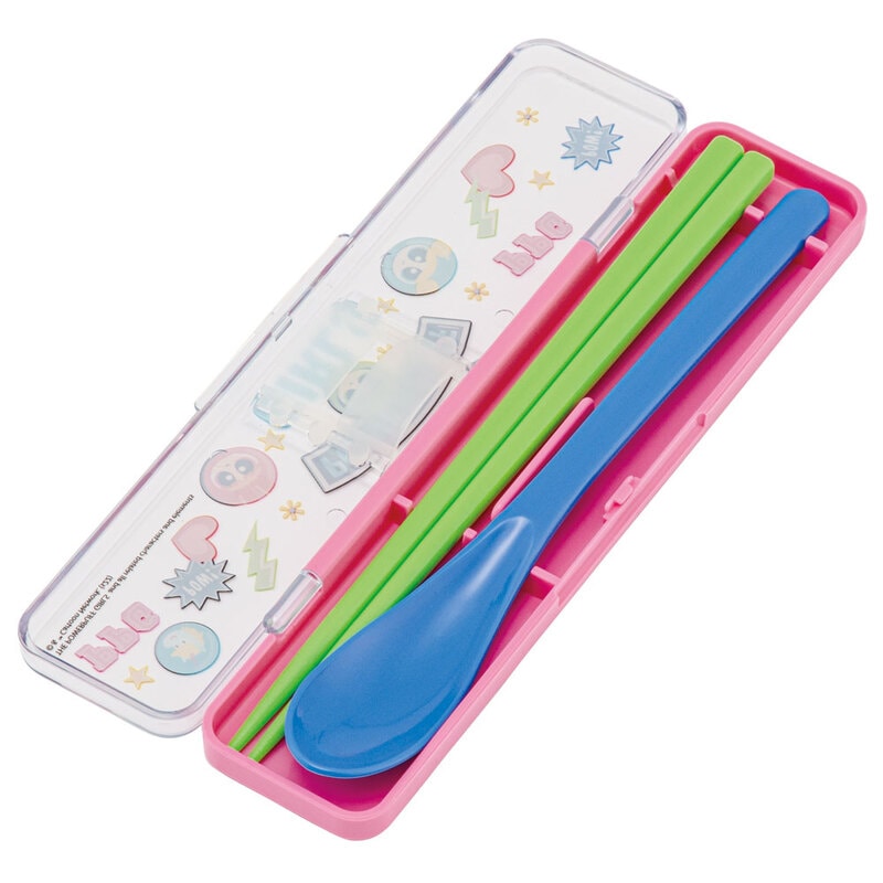 メール便対象品】抗菌音が鳴らないコンビセット(箸・スプーン) 箸18cm