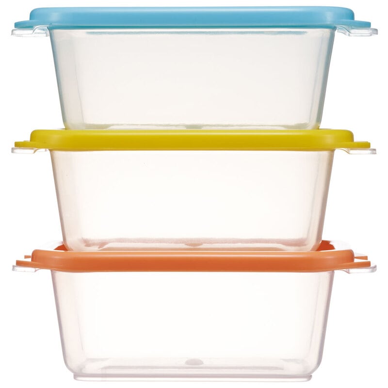 抗菌 保存 容器 300ml 3個入り セット 食品 シールボックス