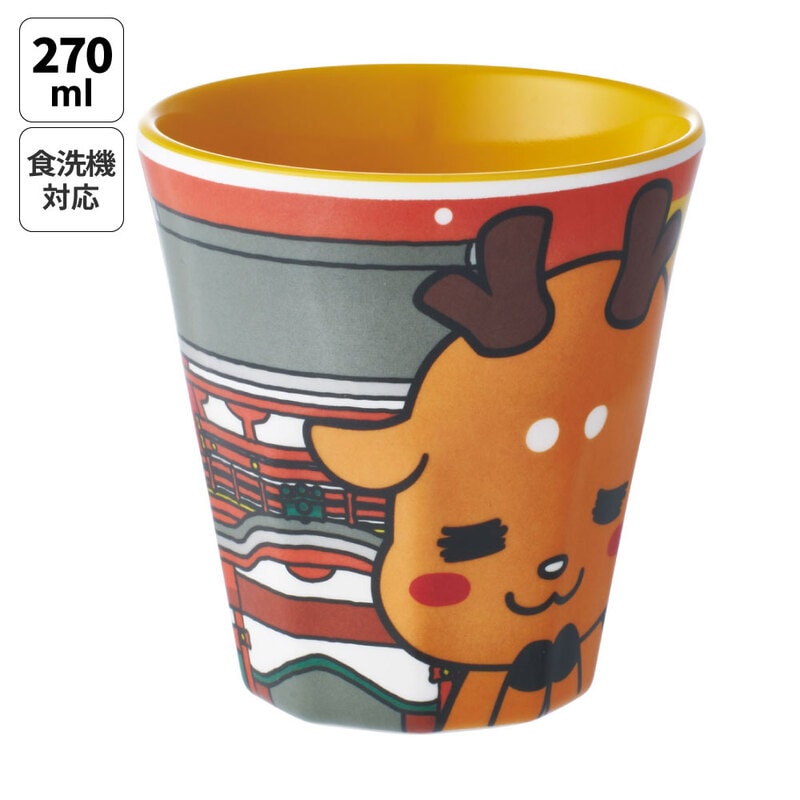 メラミンタンブラー 270ml しかまろくん（夕焼け／MTB2_4973307642883