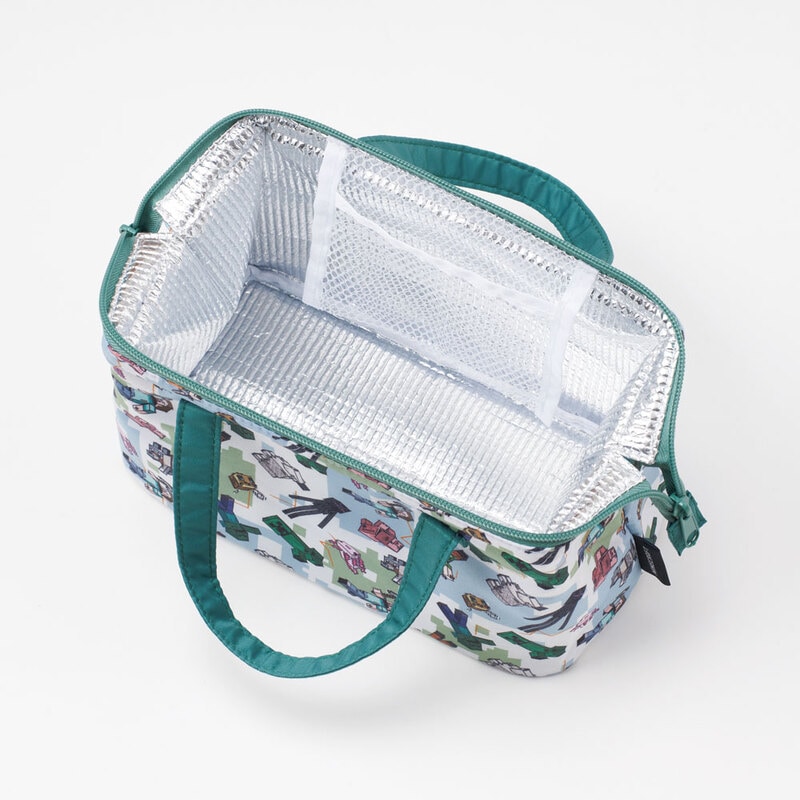 がま口型ランチバッグ マイクラエクスプローラー／KGA1_4973307621796