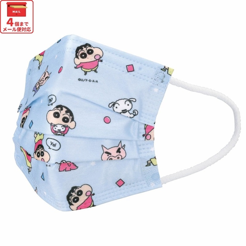 子供プリーツマスク 7枚入り クレヨンしんちゃん