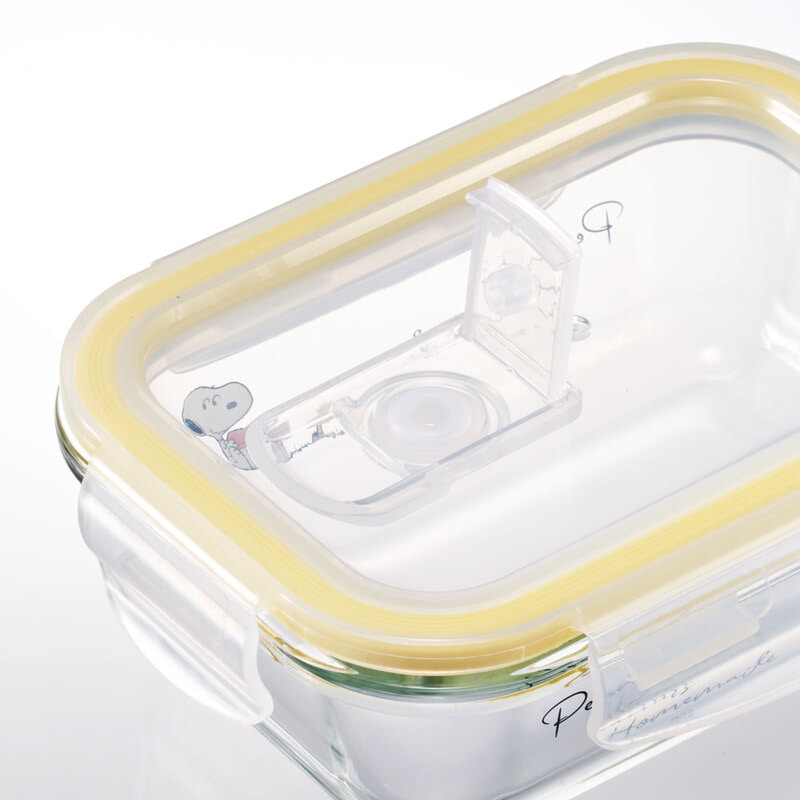 耐熱ガラス 容器 370ml 保存容器 ガラス 密閉 おしゃれ 耐熱容器 食洗