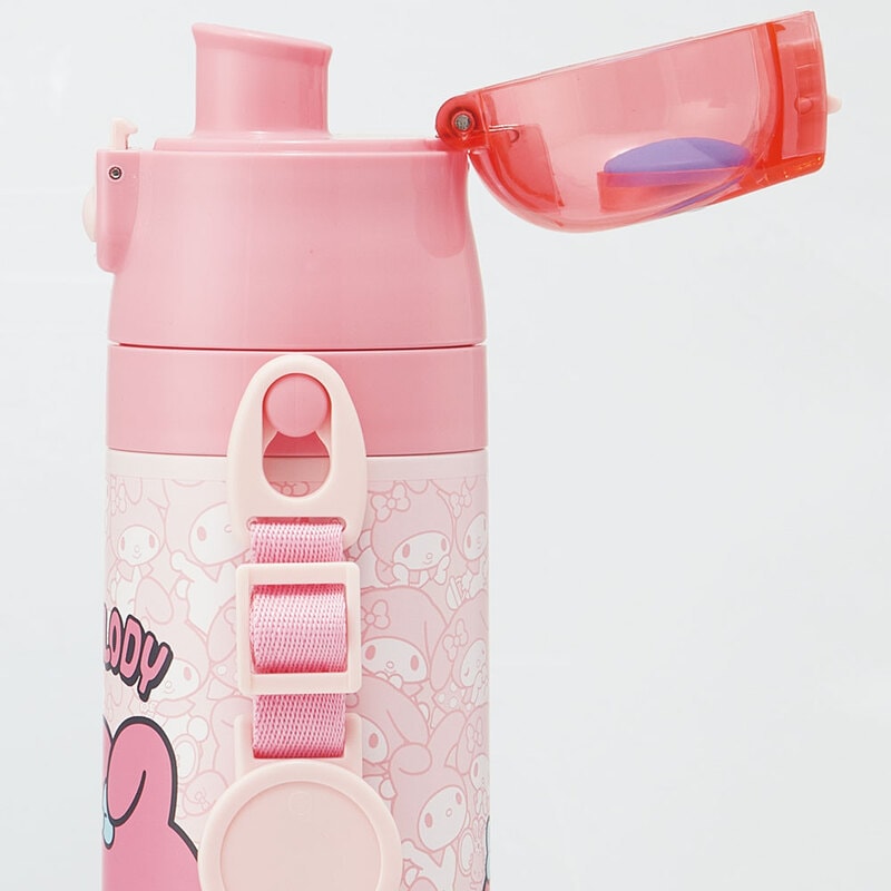 超軽量ダイレクトステンレスボトル 470ml マイメロディ うしろう
