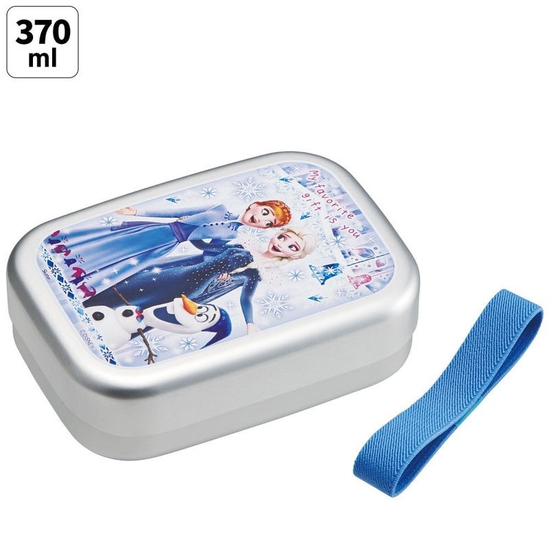 アルミ弁当箱 370ml アナと雪の女王24／ALB5NV_4973307661228 
