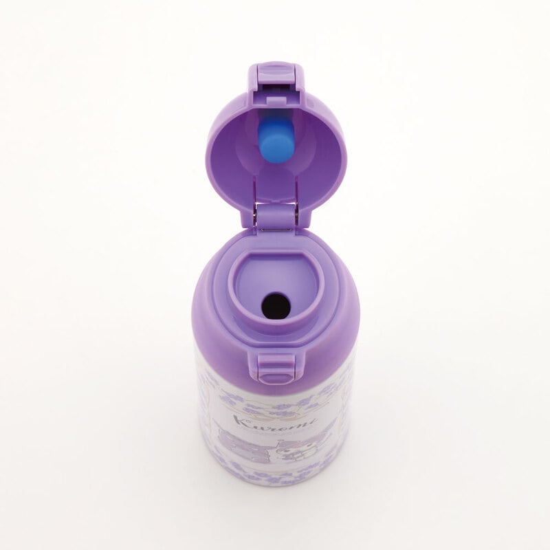 ワンプッシュステンマグボトル 500ml クロミ フラワーリース