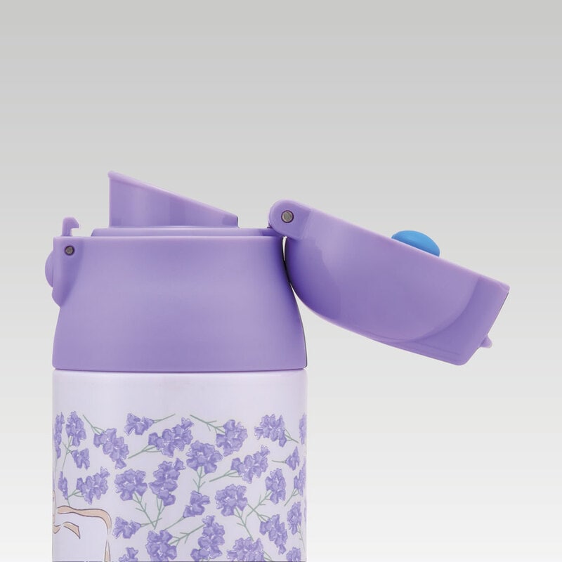 ワンプッシュステンマグボトル 500ml クロミ フラワーリース