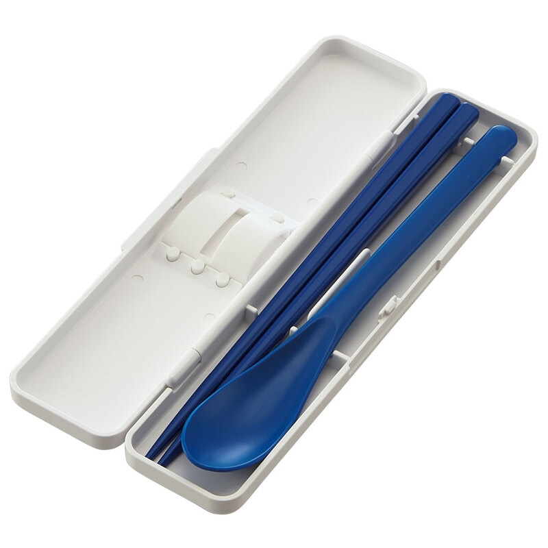 抗菌音が鳴らないコンビセット(箸・スプーン) 箸18cm 天平文様（夢幻