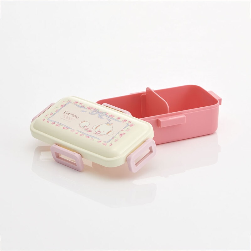 抗菌ふわっと弁当箱 1段/530mlこぎみゅん フラワーリース
