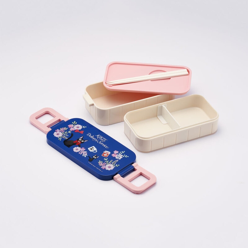 抗菌タイトランチボックス 2段/600ml魔女の宅急便フレンチ