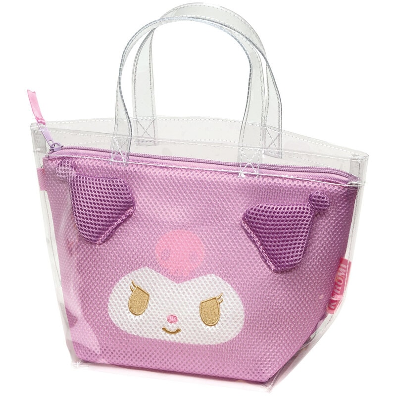 サウナ バッグ メッシュ インナー ポーチ クリア かばん 透明 可愛い