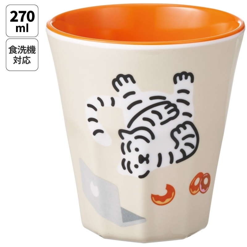 メラミンタンブラー 270ml MUZIKTIGER
