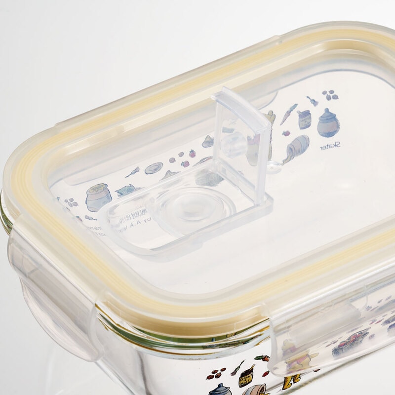 直火不可】iwaki イワキディズニーくまのプーさんガラス容器ガラス皿