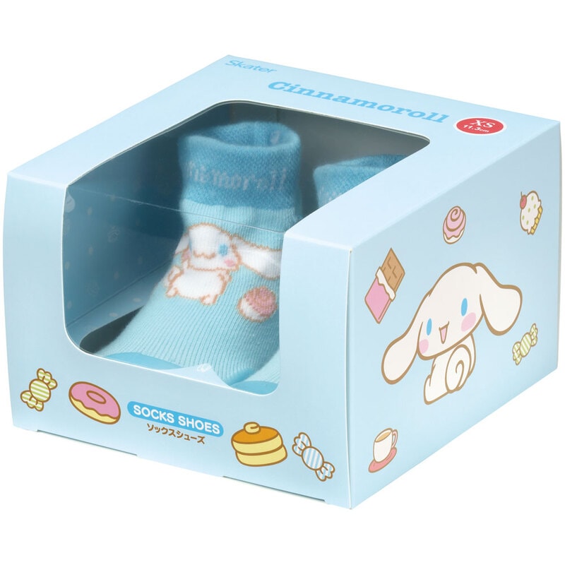 シナモロール - 専用 ソックス シューズ ギフトボックス L 13.3cm ベビー 靴 赤ちゃん