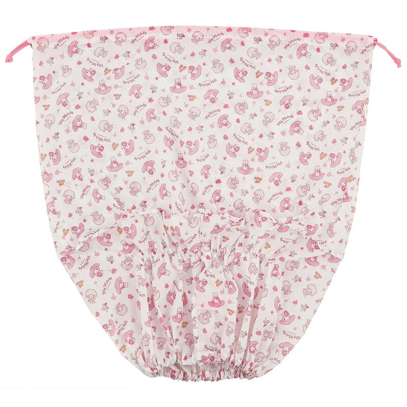 自転車用 前カゴ 巾着 カバー キャラクター 雨 盗難 汚れ 防止 対策 は