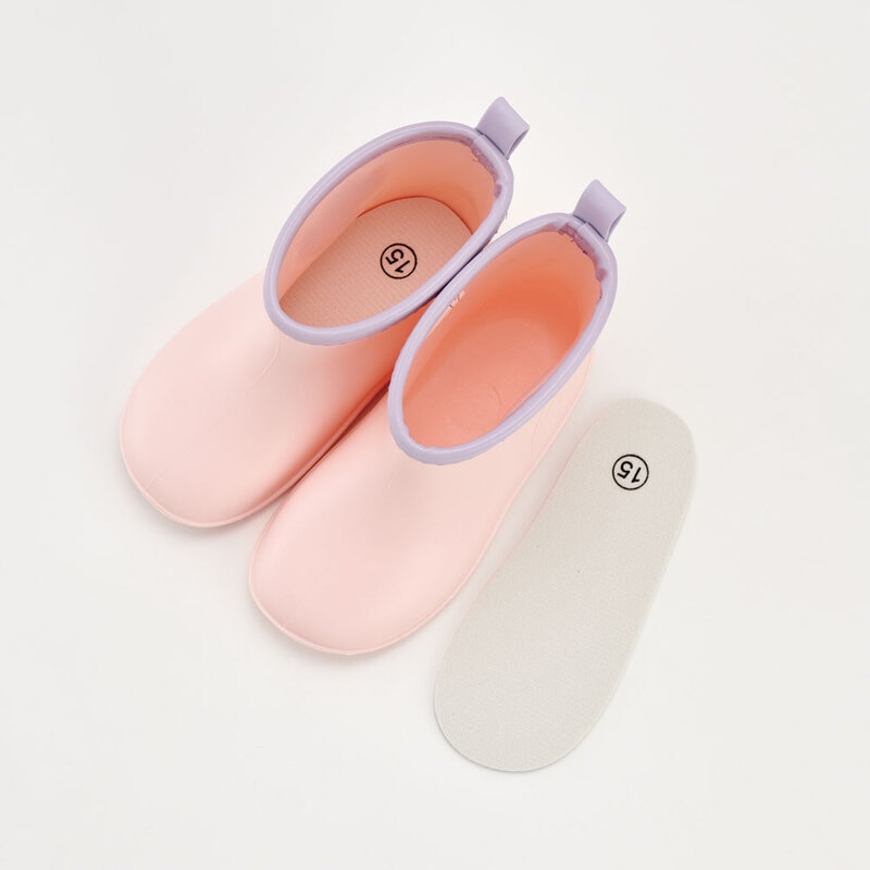 ワッペン 付き レインブーツ 長靴 キッズ 子供 15cm おしゃれ かわいい スケーター skater RIBTW15 Sweet Bear