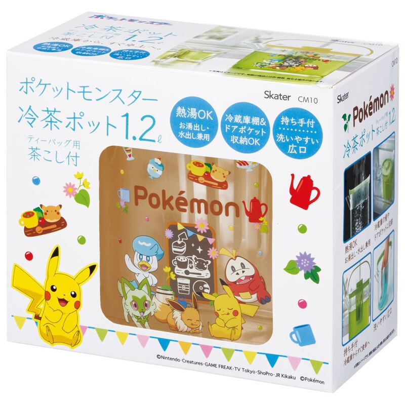 冷茶ポット 水出し お湯出し 茶ポット お茶ポット キャラクター