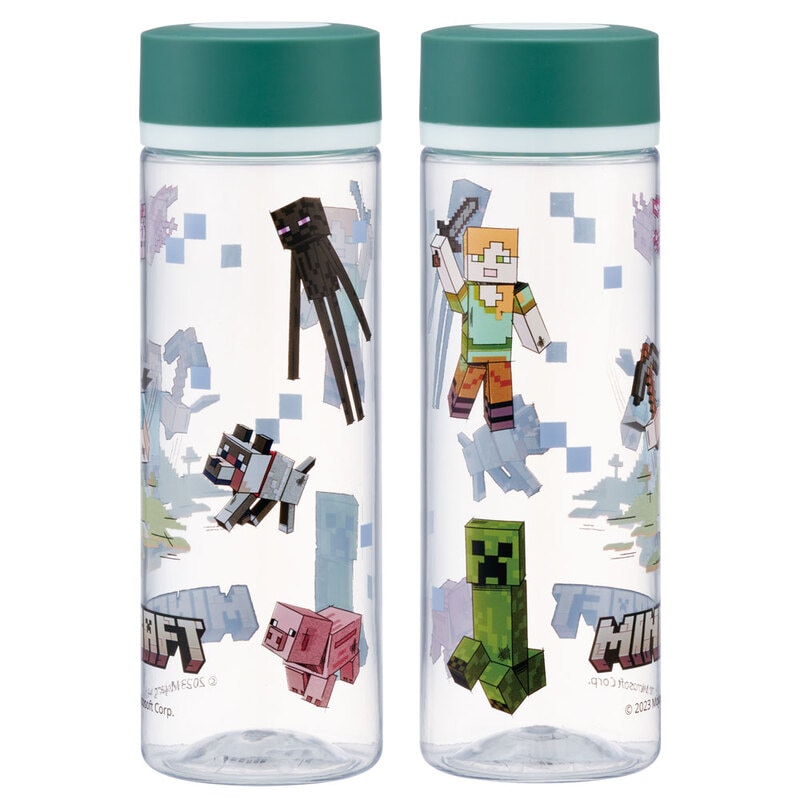 シンプルデザインブローボトル 400ml Minecraft Ex