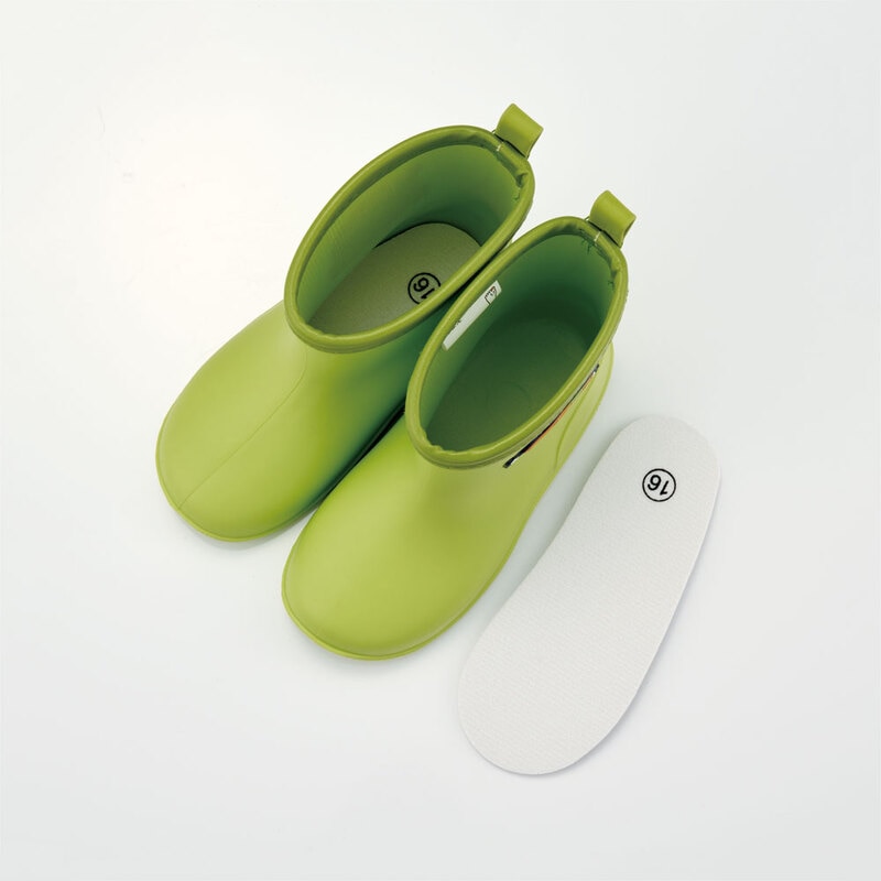 ワッペン 付き レインブーツ 長靴 キッズ 子供 16cm おしゃれ かわいい