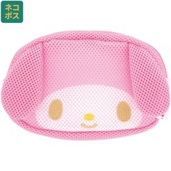 メール便対象品】 メッシュ ダイカット ポーチ まるごと洗える 洗濯機
