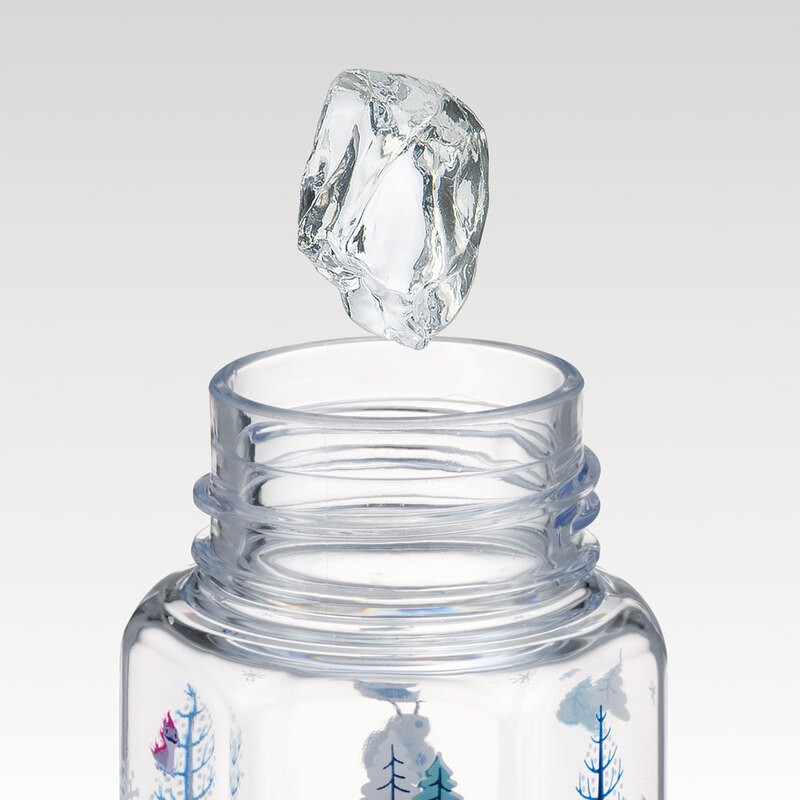 六角形 水筒 プラスチック 250ml ブロー ボトル 大人 キッズ