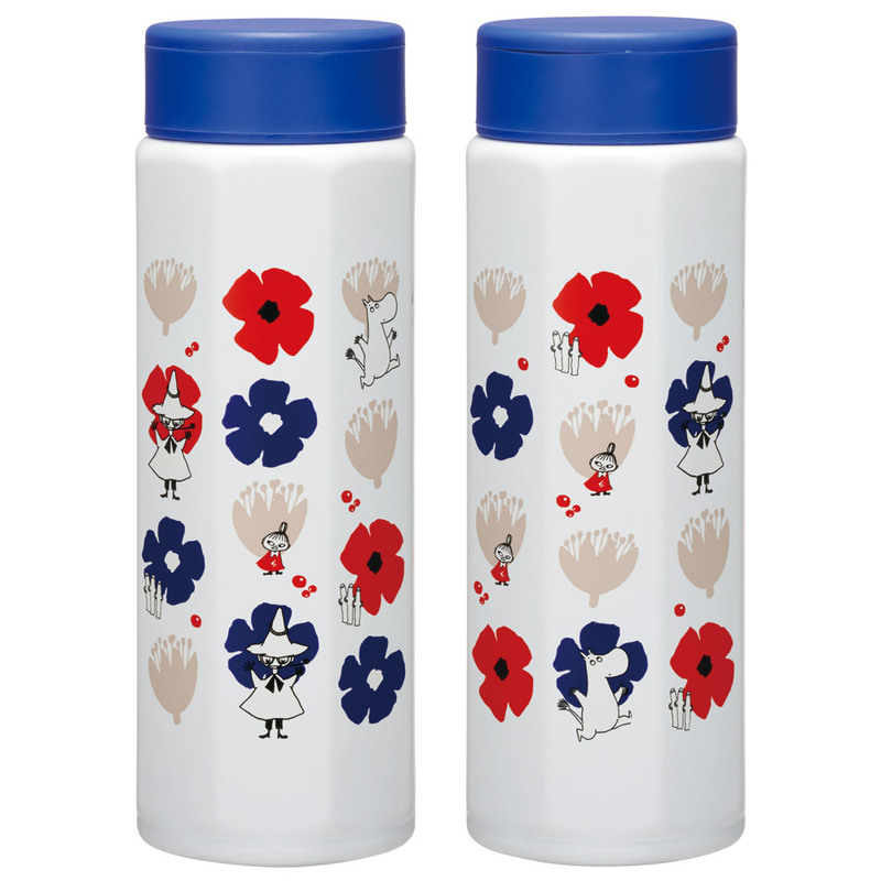 ムーミン ステンレスボトル 3色セット 八角形 ステンレス マグボトル 水筒 500ml 保冷 保温 直飲み 大人