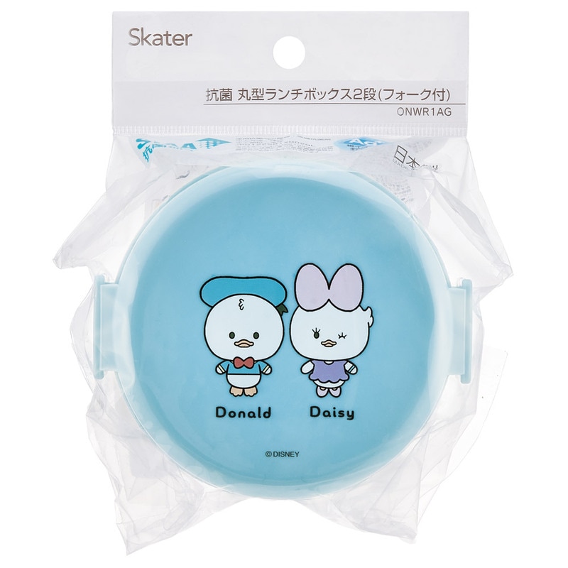 スタルヒン丸めんこ　２種 抗菌丸型ランチボックス 2段/500mlピーターラビット