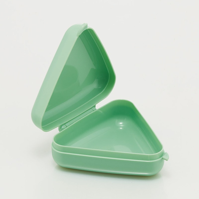 抗菌 おにぎり ケース 三角 弁当 レンジ対応 持ち運び 潰れない 崩れ