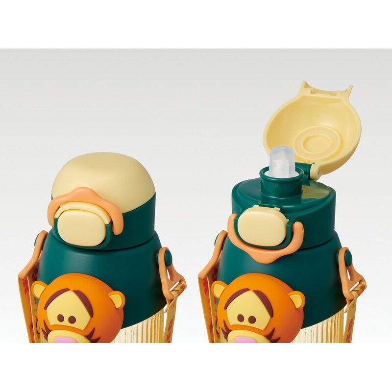 台湾ツムツムボトル 初売りまとめ買いCP対象商品】立体 マスコット 付き ストロー ボトル