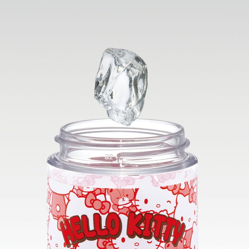 ストロー ボトル 水筒 500ml スパウト型 プラスチック クリア キッズ