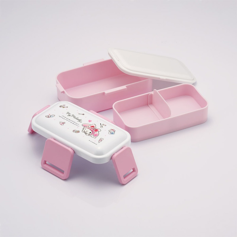 おかずがつぶれにくい抗菌ふわっとフタ弁当箱 2段/600ml マイメロディ