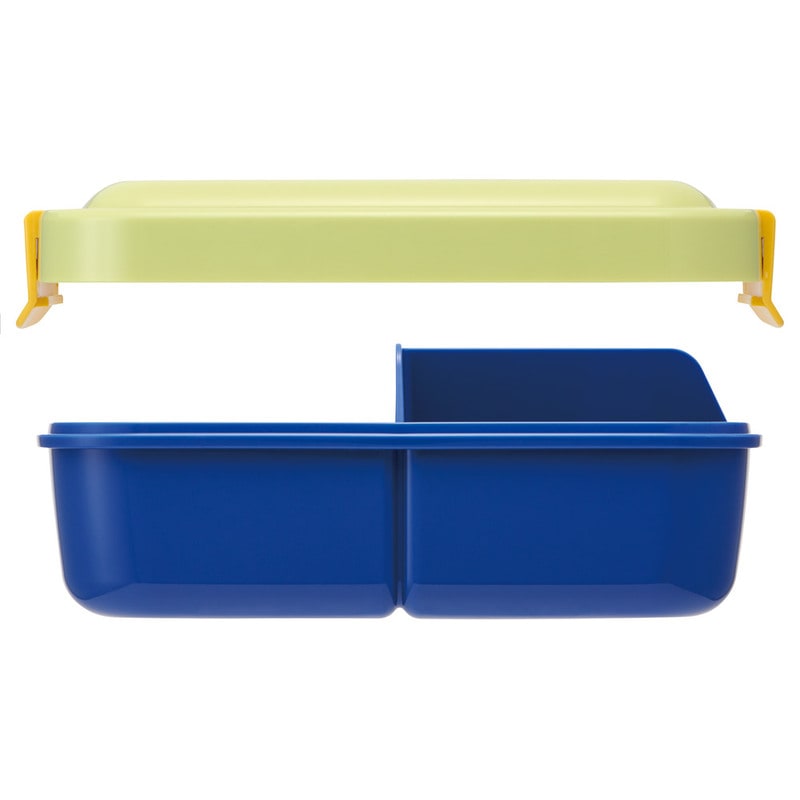 簡易仕切り付 おすそ分けボックス 男の子 5-B1 キッズ ランチボックス 840ml お弁当箱 弁当箱 仕切り 一体型