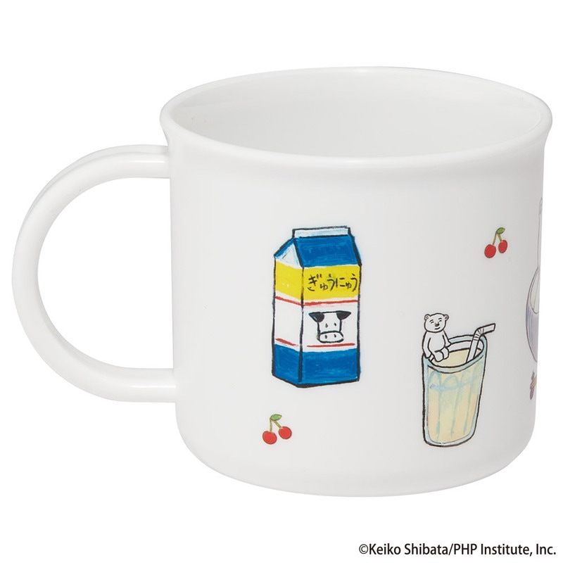 抗菌食洗機対応プラコップ 200ml しろくまシリーズ／KE4AAG_4973307677489