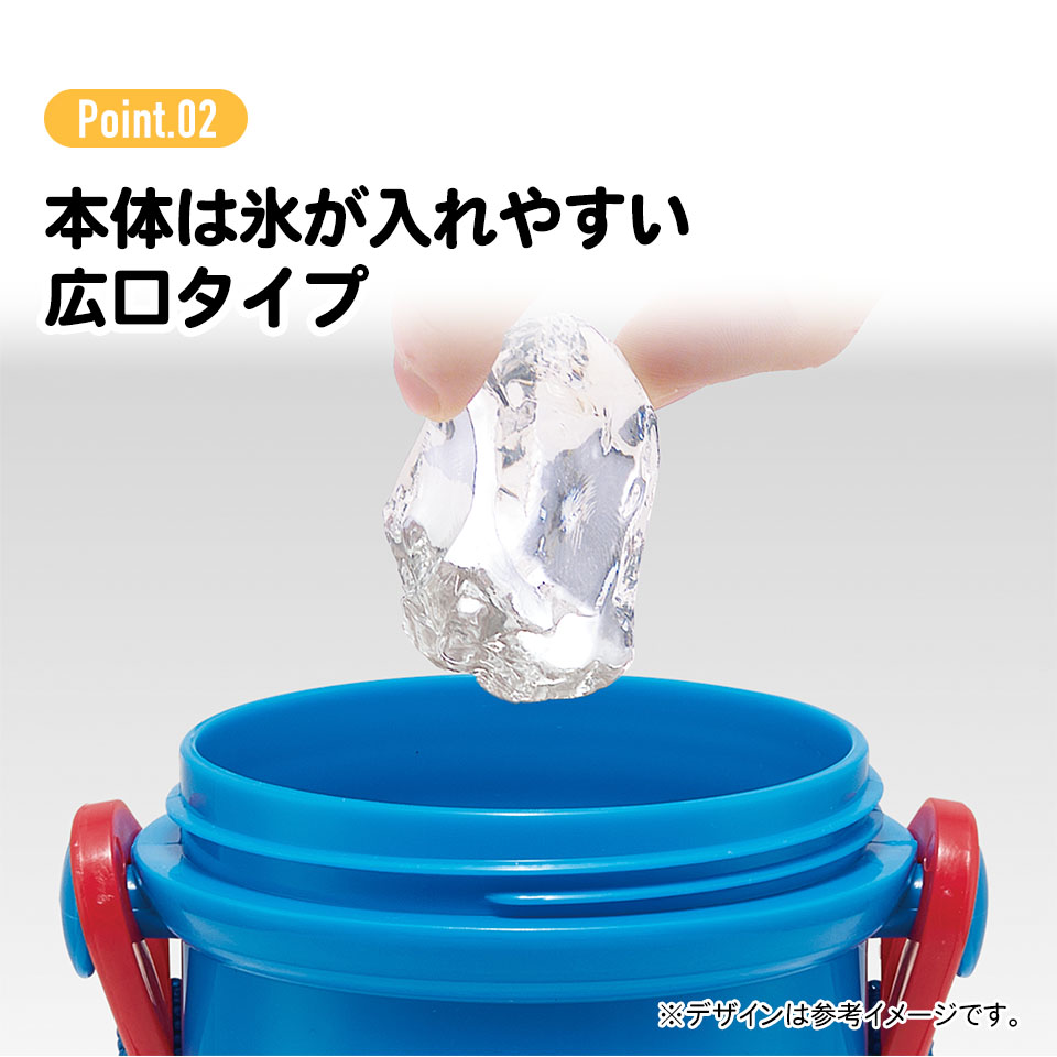 直飲みプラスチック製水筒 480ml スパイダーマン25