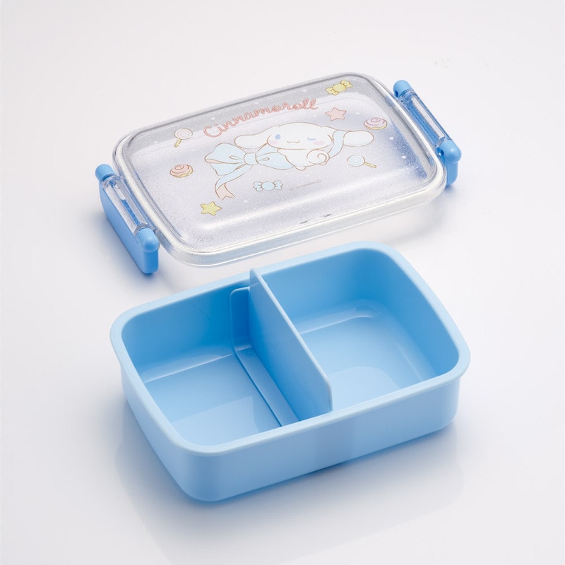 抗菌おかずがつぶれにくい ふわっとフタお弁当箱（角型） 1段/450ml