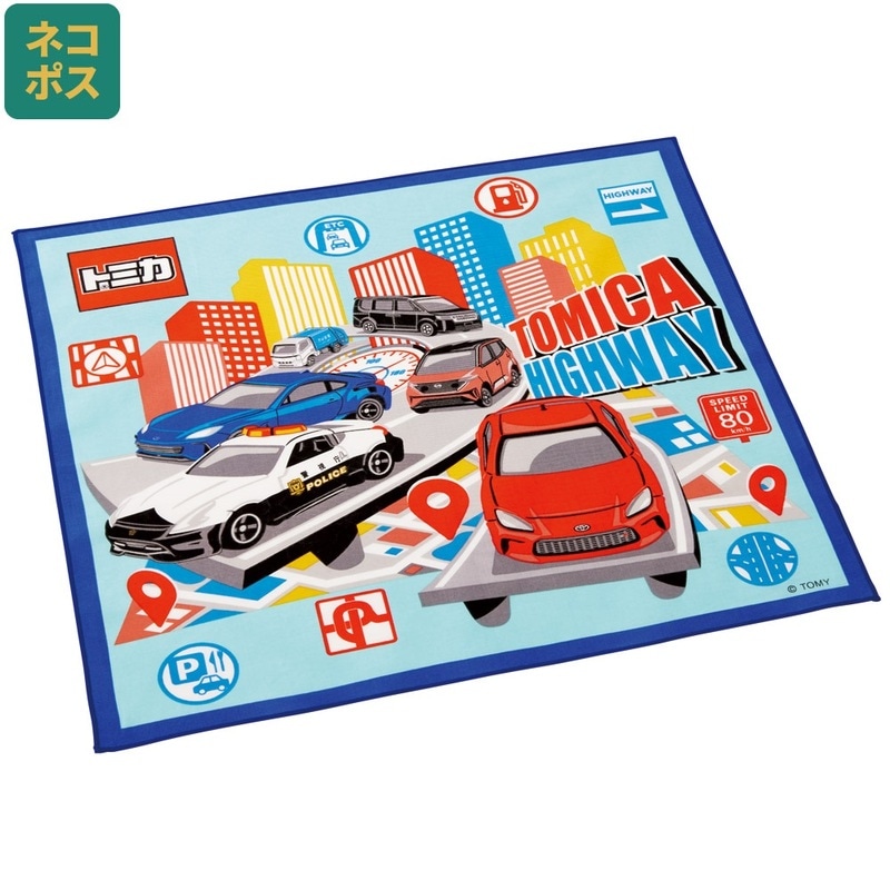 メール便対象品】お弁当 ランチクロス トミカ25／KB4_4973307693953