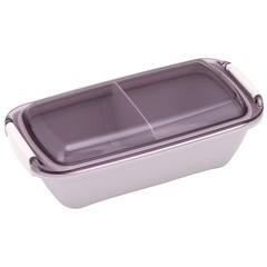 パッキンがはずしやすく洗いやすいお弁当箱 530ml セピア