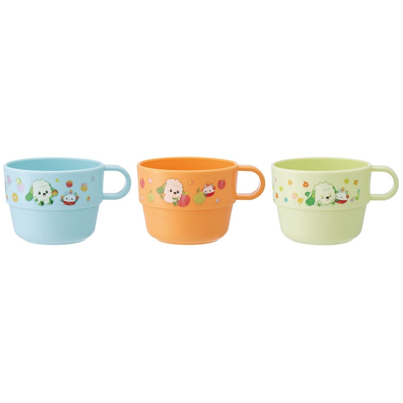 コップ スタッキング コップ 3個 セット キャラクター 子供 キッズ 割れない