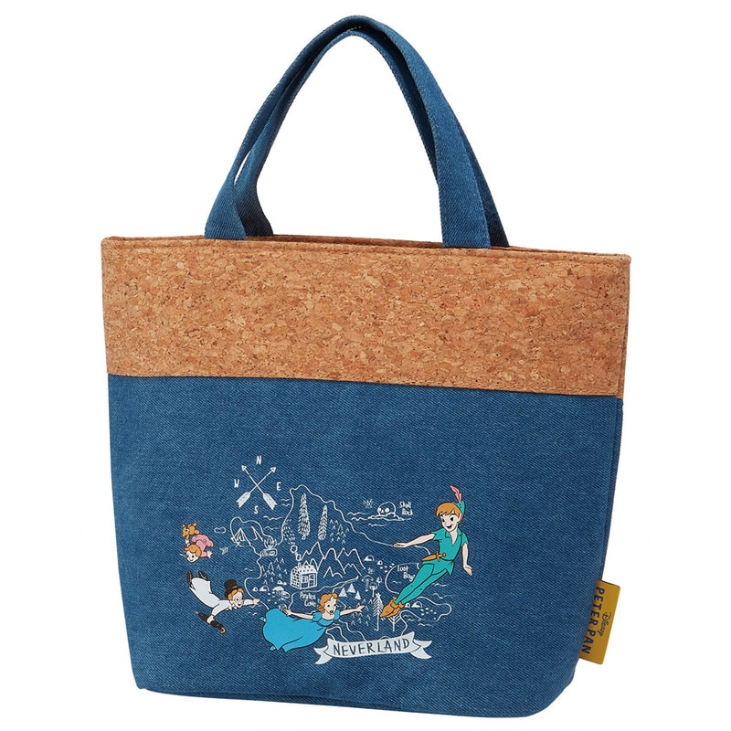 コルク デニム ランチバッグ 保冷 ランチトートバッグ お弁当かばん