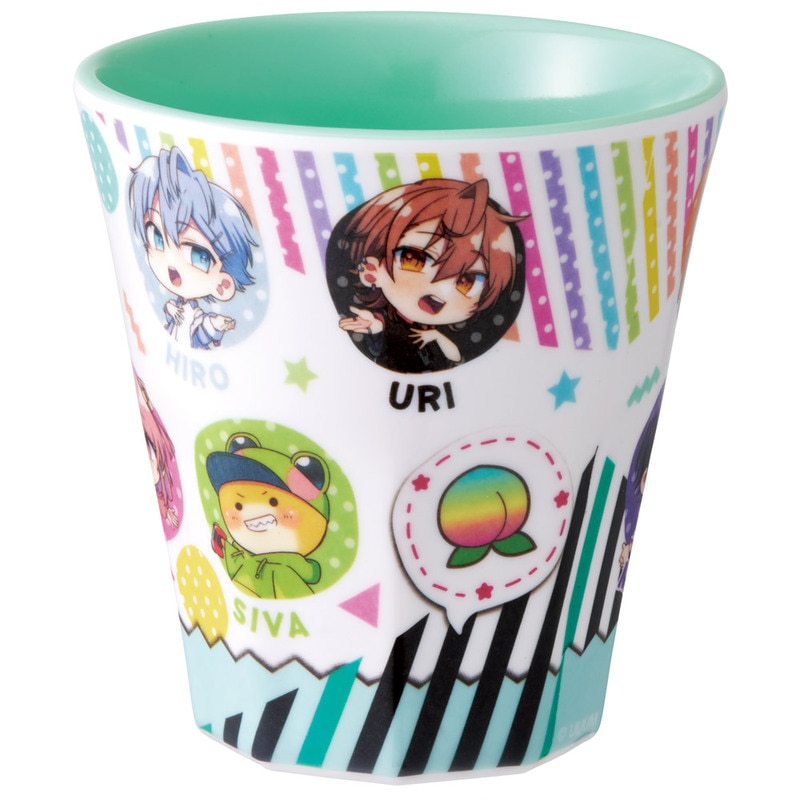 メラミンタンブラー 270ml カラフルピーチ25／MTB2_4973307694653