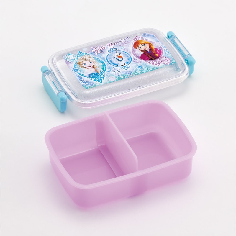 抗菌ふわっとフタタイトランチボックス 1段/450ml アナと雪の