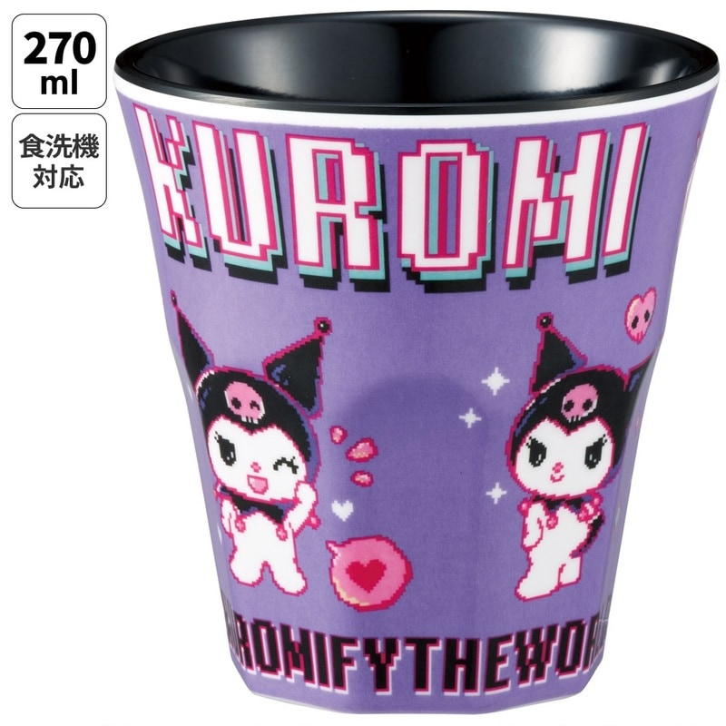 メラミンタンブラー 270ml クロミ ワールド／MTB2_4973307701467