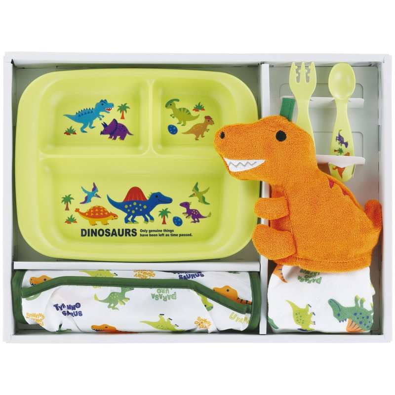 ベビー お食事 セット 5000 タオル ベビーエプロン ランチ皿 スプーン