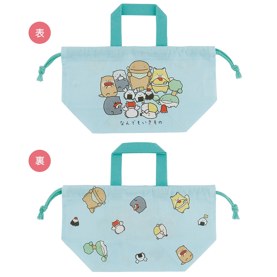 メール便対象品】 お弁当袋 幼稚園 キャラクター ランチ巾着 子供 巾着